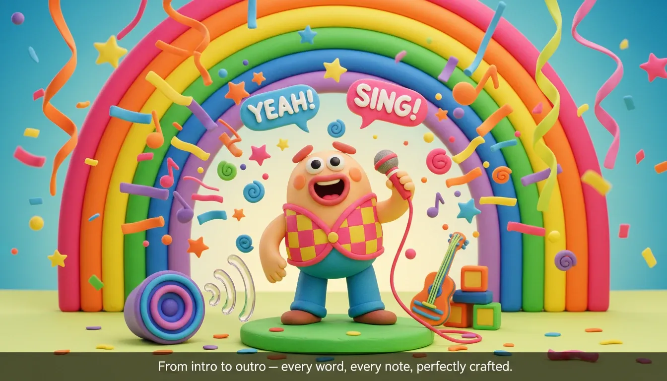 Add Voices and Music with Ease