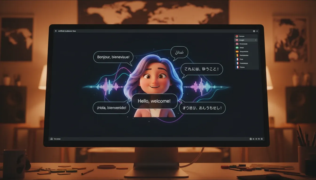 Global Storytelling with Emotionally Resonant Voices