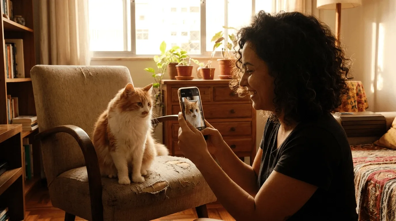 Transforme a foto do seu gato em vídeo com IA