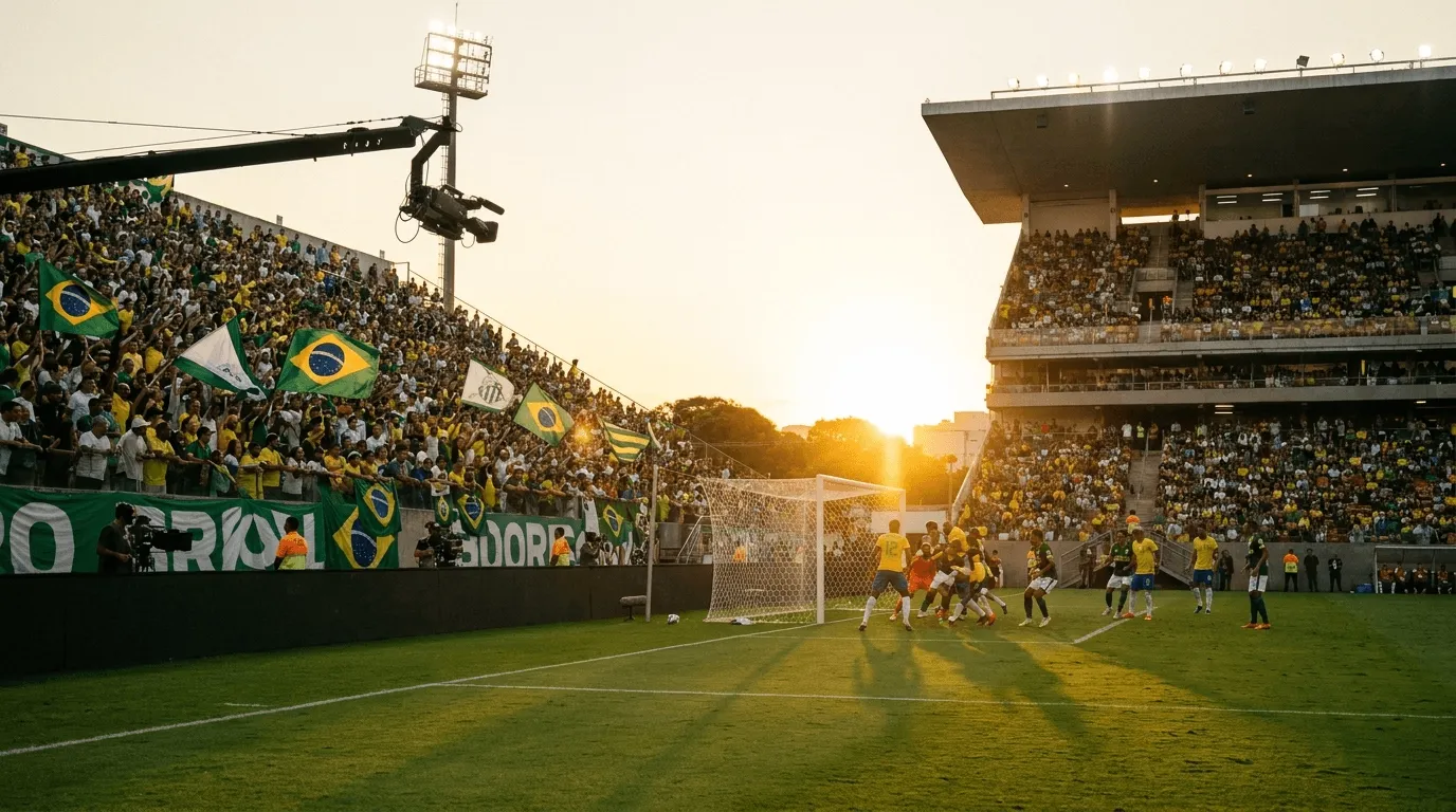 vídeo realista de futebol criado com IA no Pollo AI