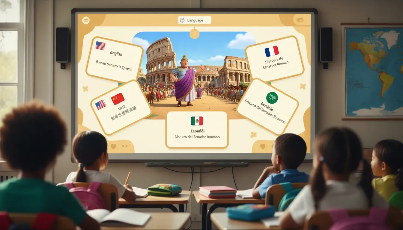 Meertalige ondersteuning voor cultureel leren