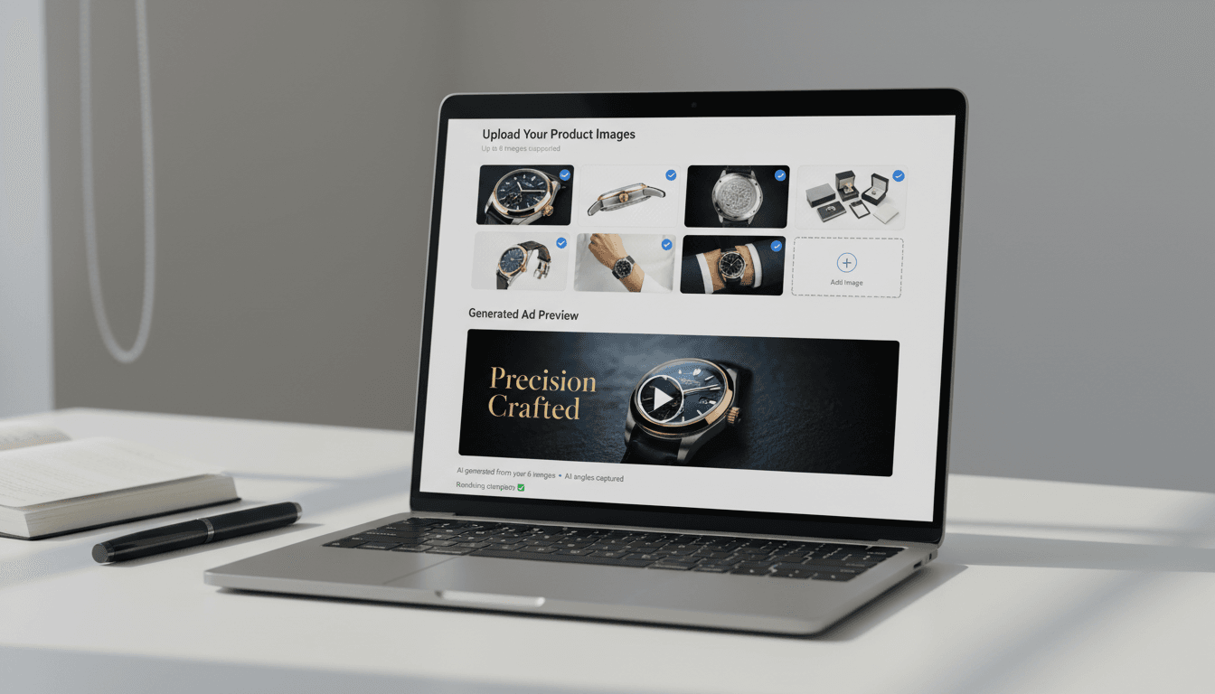 Seamless Product Showcase via Image Uploads