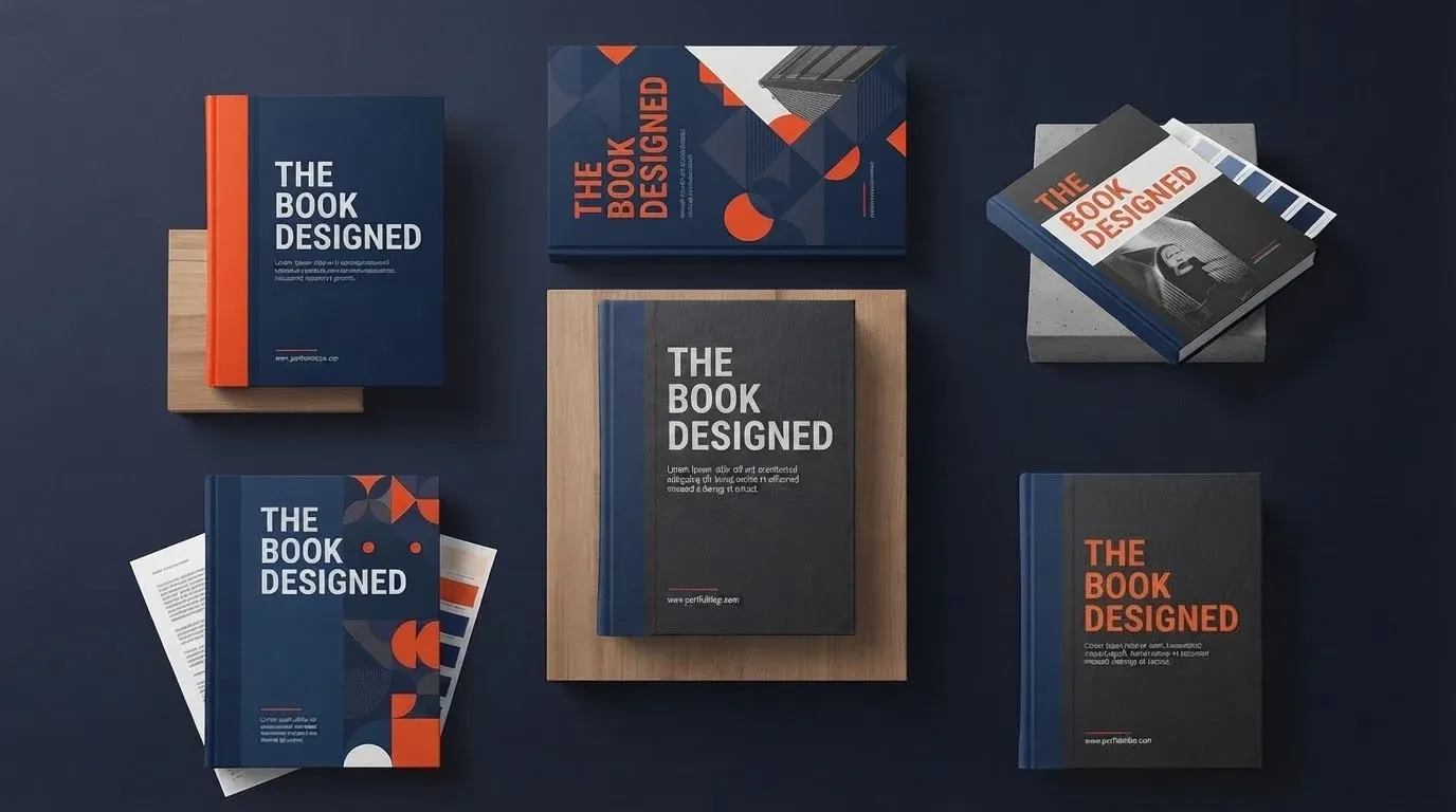 Obtenha mais mockups de livros para escolher