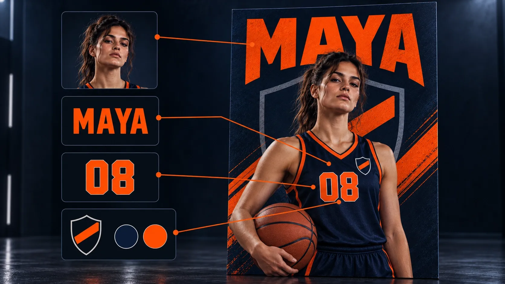 Personalize Every Poster Around the Player