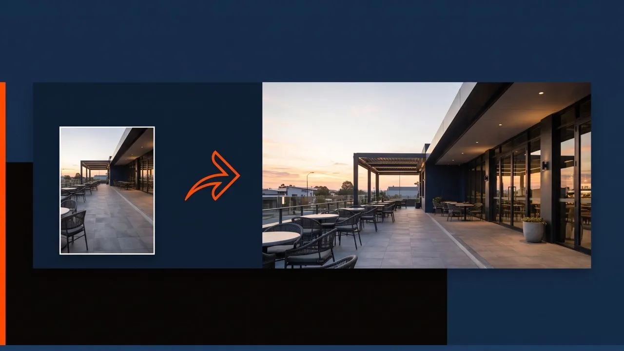 Erstelle Facebook-fertige Header-Layouts