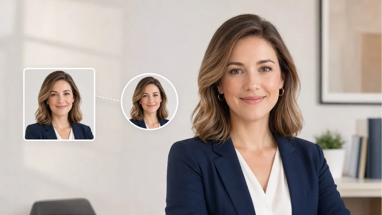 Générez une photo de profil de qualité professionnelle