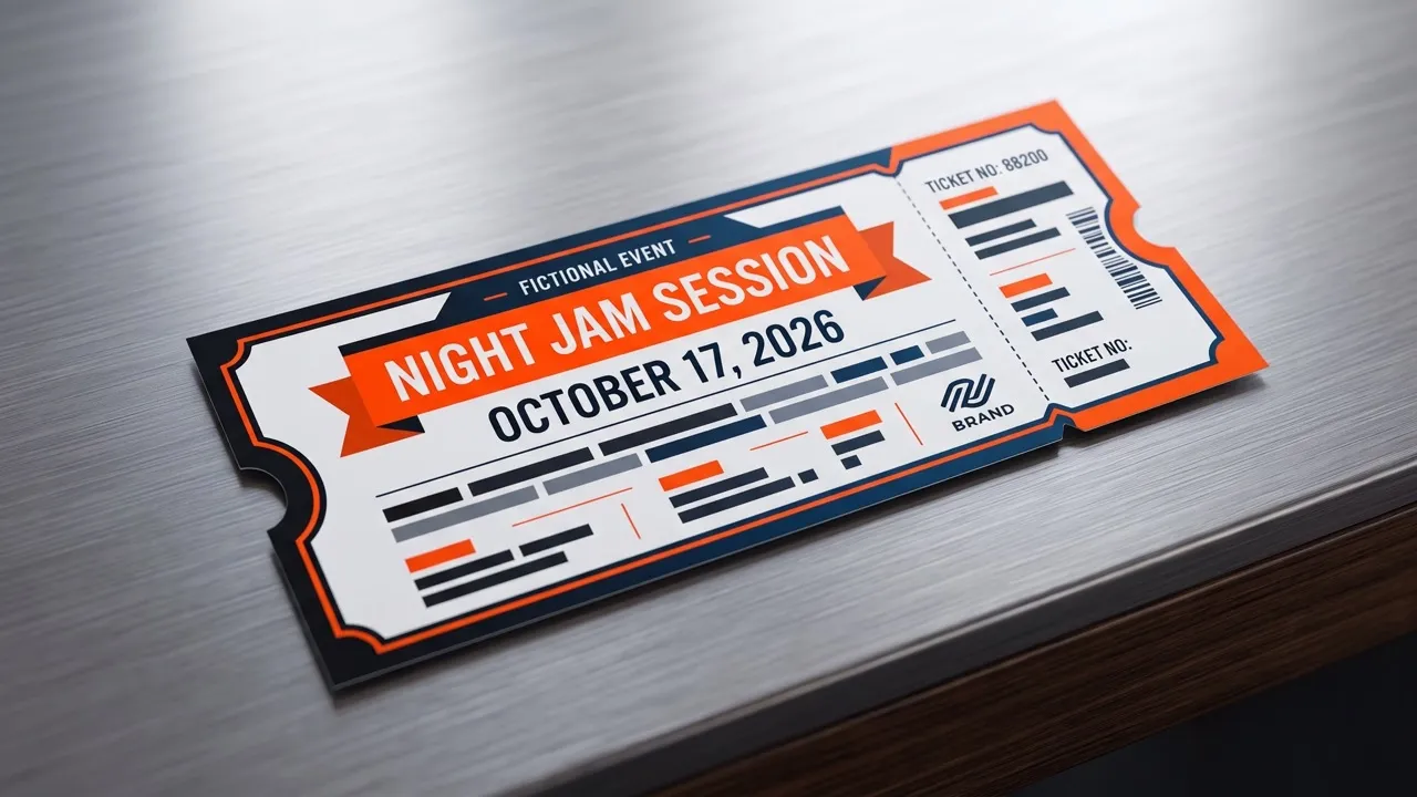 Create Branded Tickets Without Design Skills