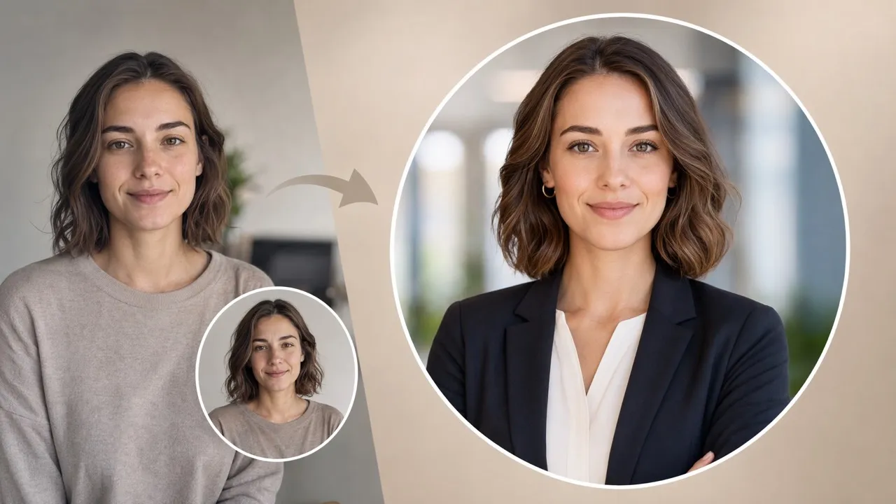 Créateur de photo de profil LinkedIn avec IA