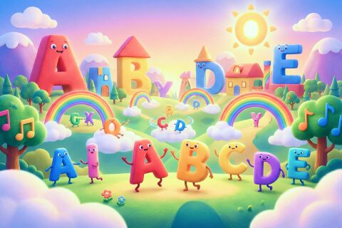 Visual Alfabet Animasi yang Menarik Perhatian Anak-Anak