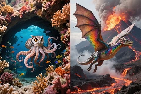 Unique AI Animal Image Generation