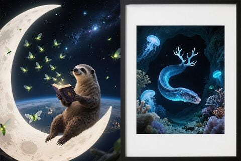AI Animal Art for Artistic Project