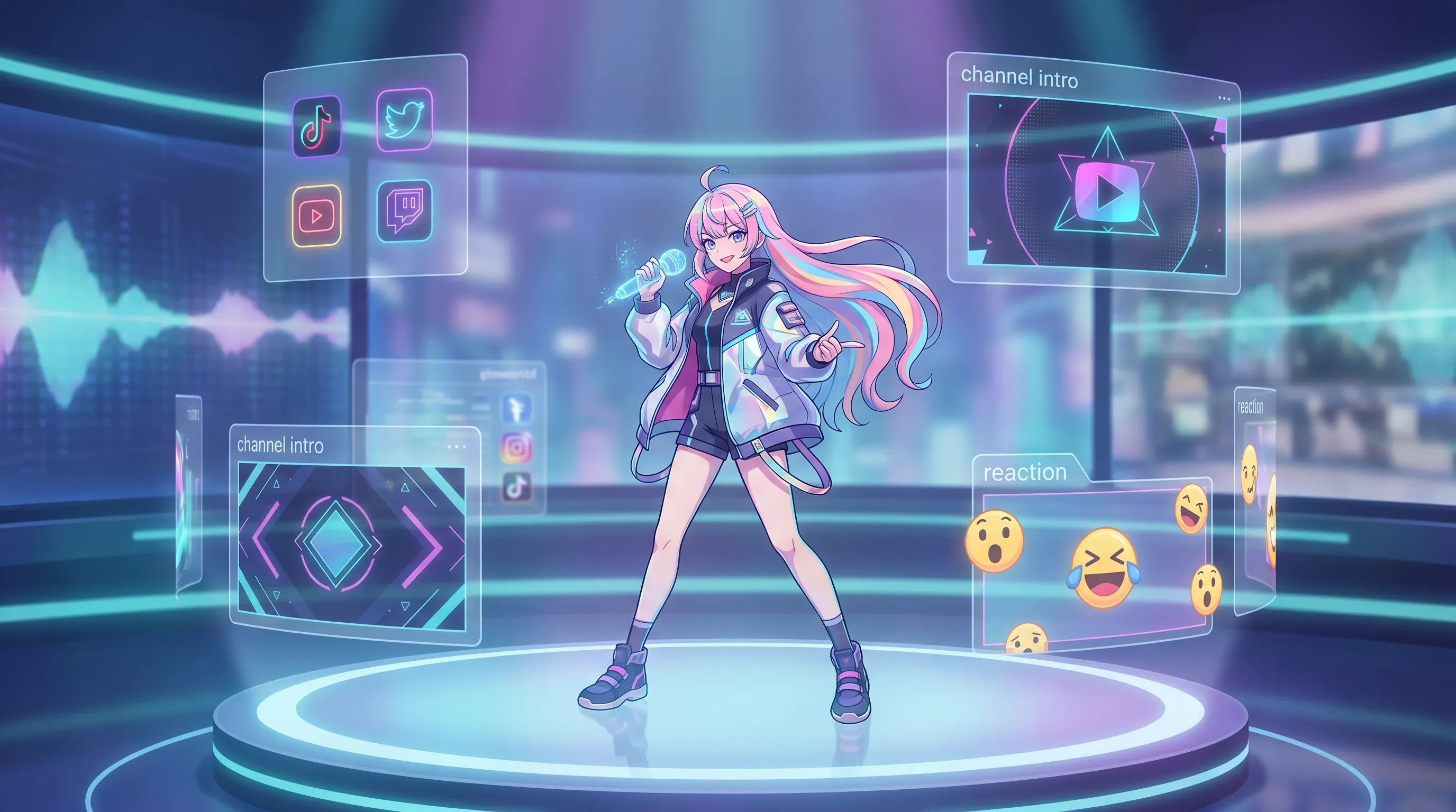 Pembuat Video Gadis Anime AI