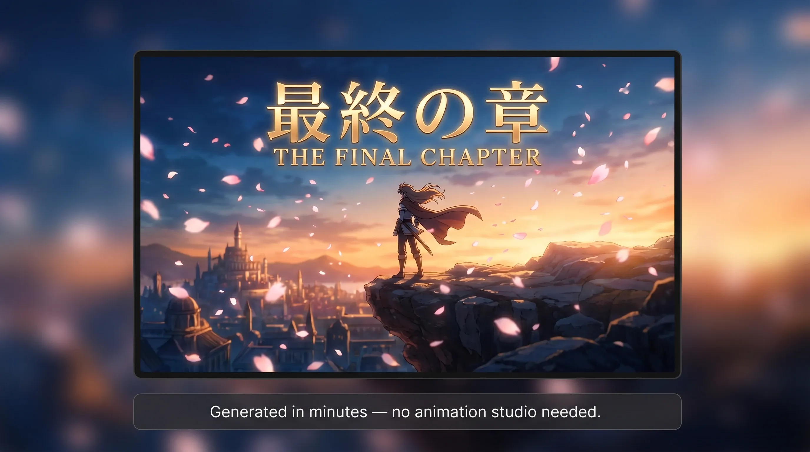 Generator Video Trailer Film Anime AI