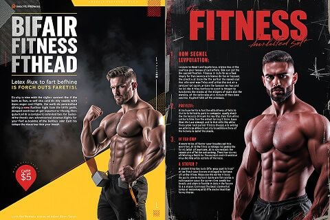 Text-Tuned Competition Posters