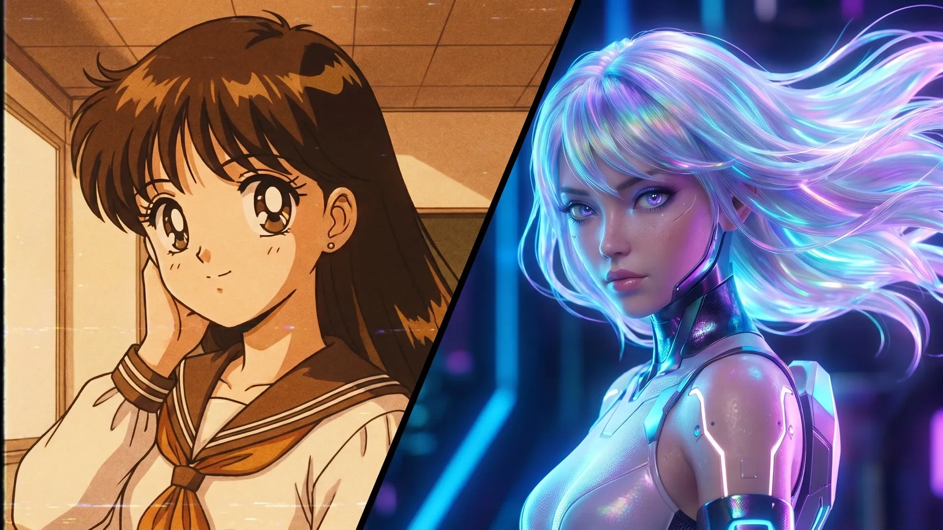Brugerdefinerede anime-stile i enhver stil