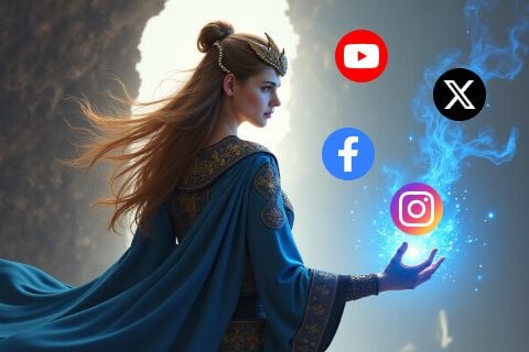 Fantasy Art for Social Media