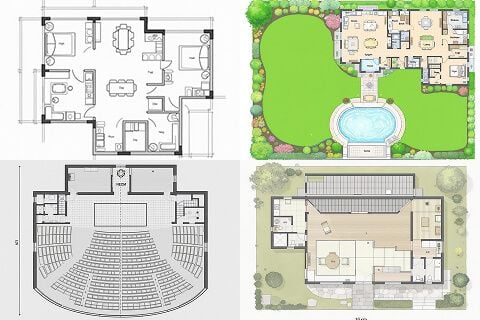AI Floor Plan Generator Powered by Multiple LoRAs