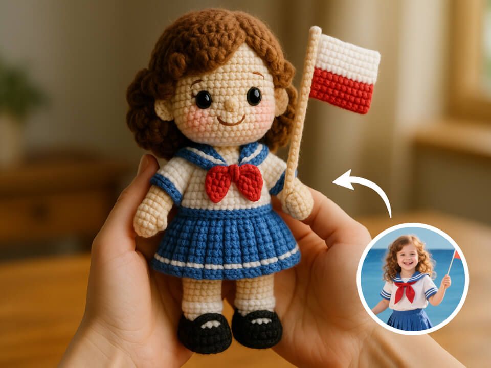 AI編み人形ジェネレーター：かわいい手作り人形の写真をゲット | Pollo AI