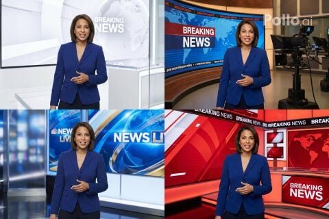Dynamic Newsroom Backgrounds