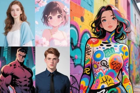 百变人像创作