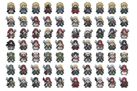 AI Sprite Sheet Maker Supports Customization