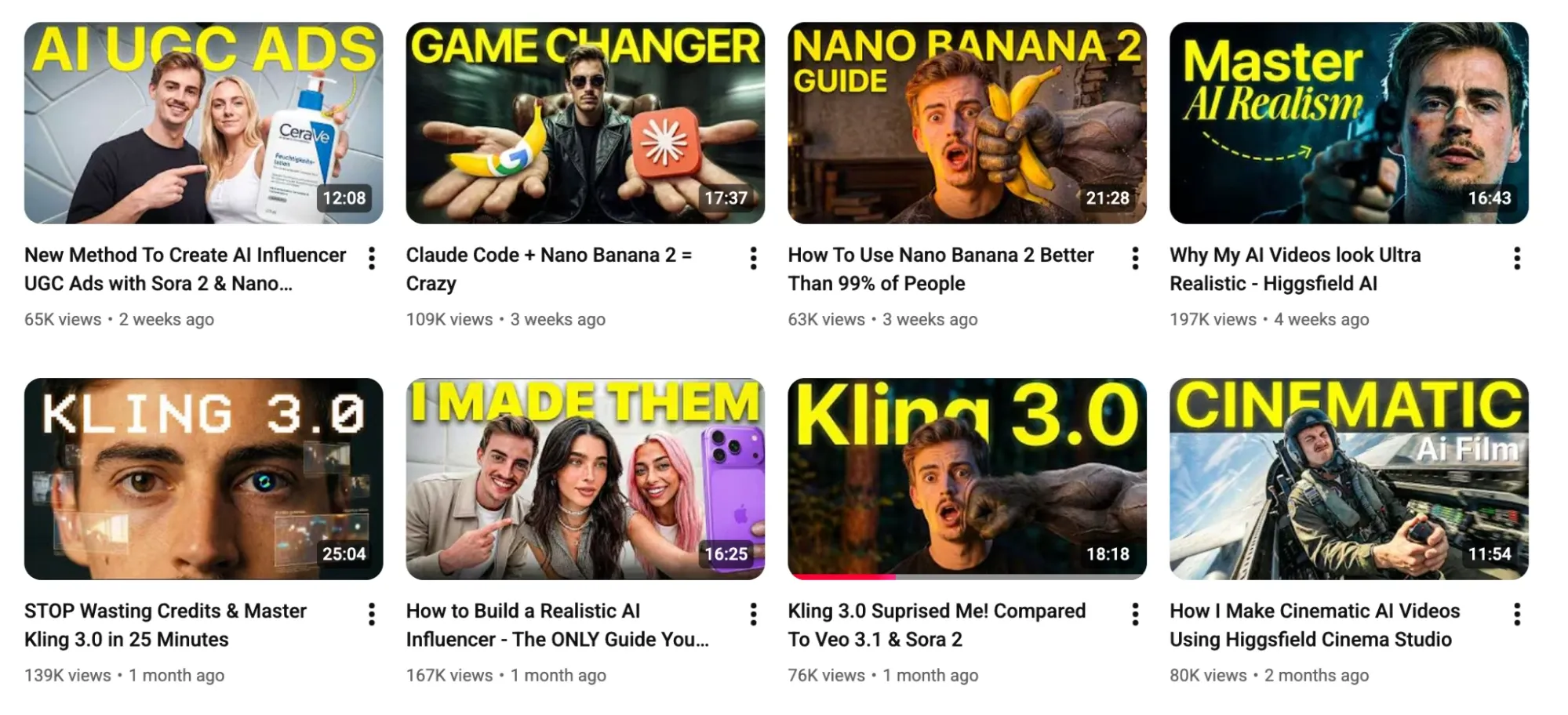 Uma colagem de vários convidados sendo entrevistados em um podcast, representando o conteúdo do YouTube Shorts