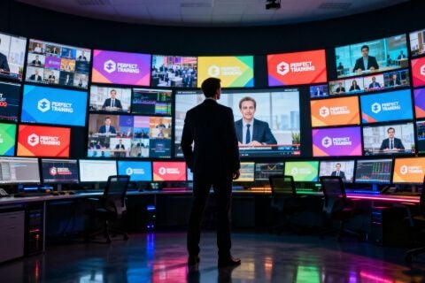 Presenter Profesional dengan Pesan yang Konsisten