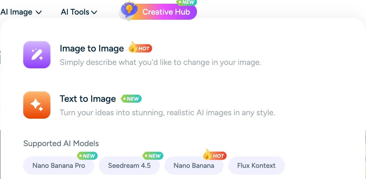 Model untuk pembuatan gambar AI.