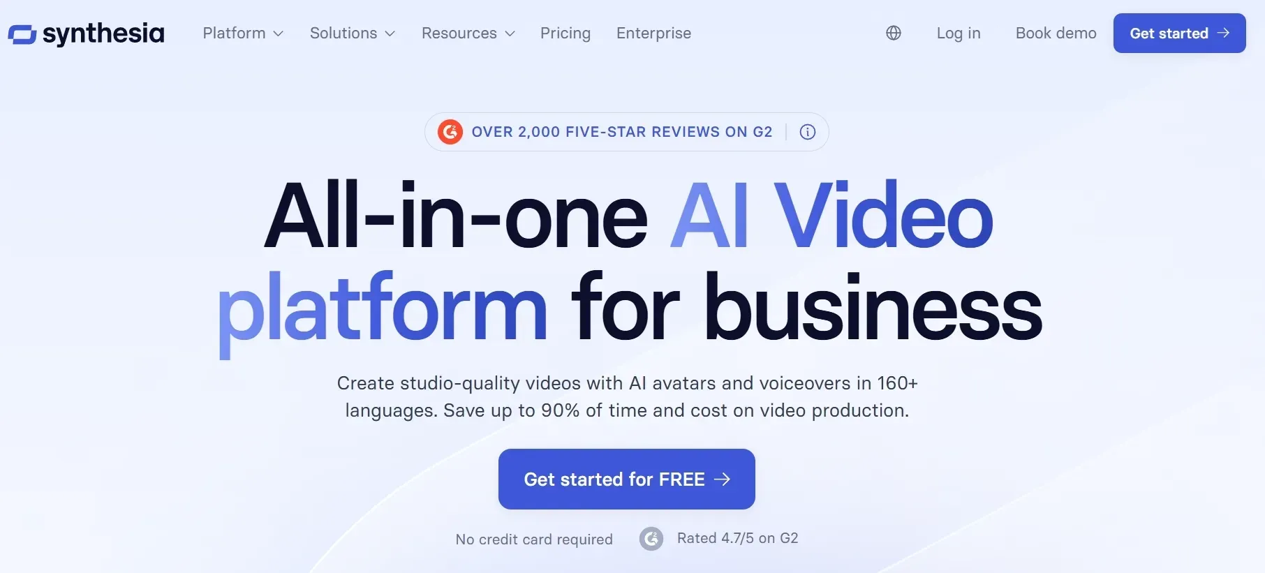 All-in-One-KI-Videoplattform zur Erstellung von Videos in Studioqualität.