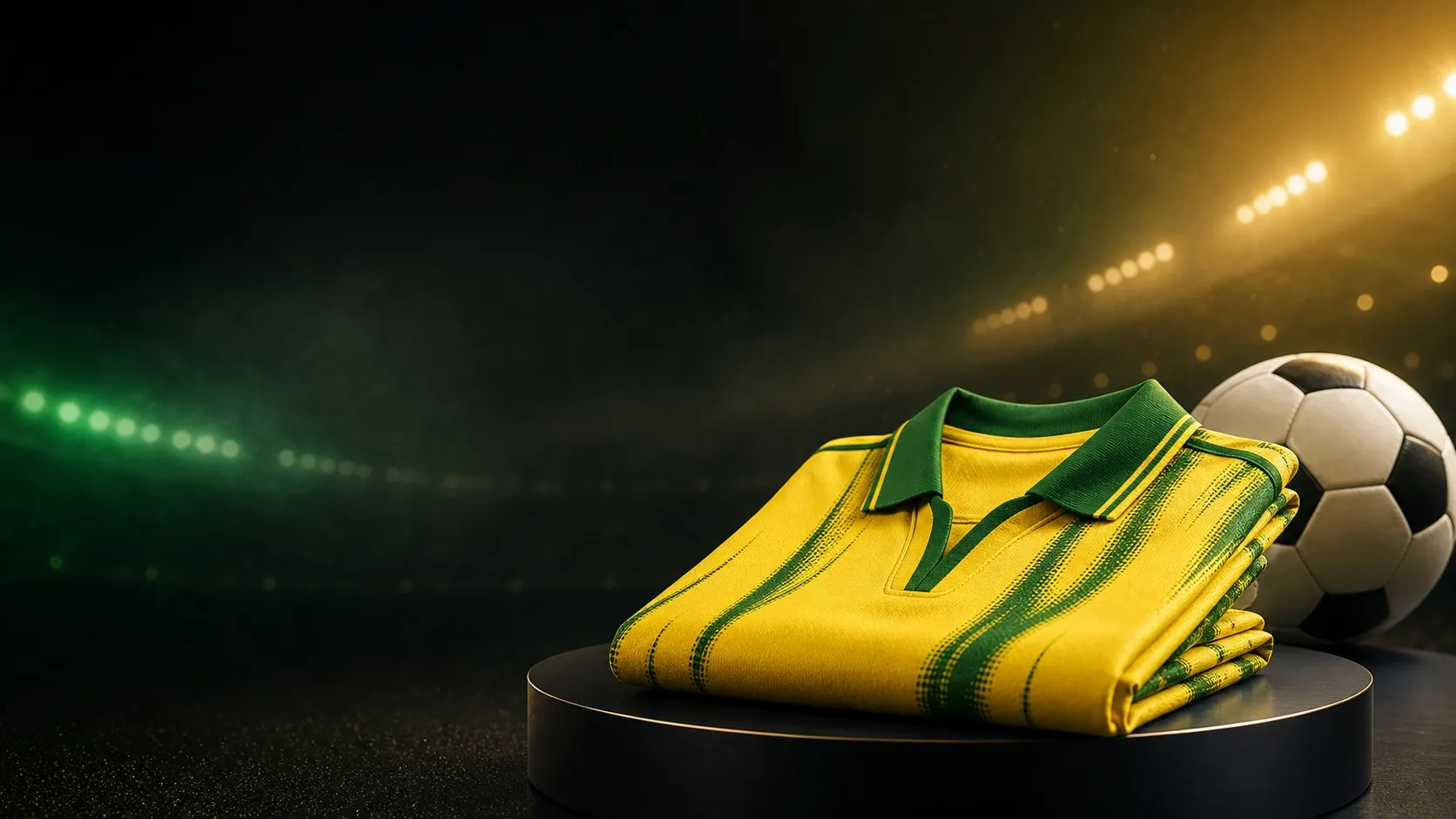 Anuncio de fútbol generado con IA para promocionar una camiseta durante el Mundial 2026