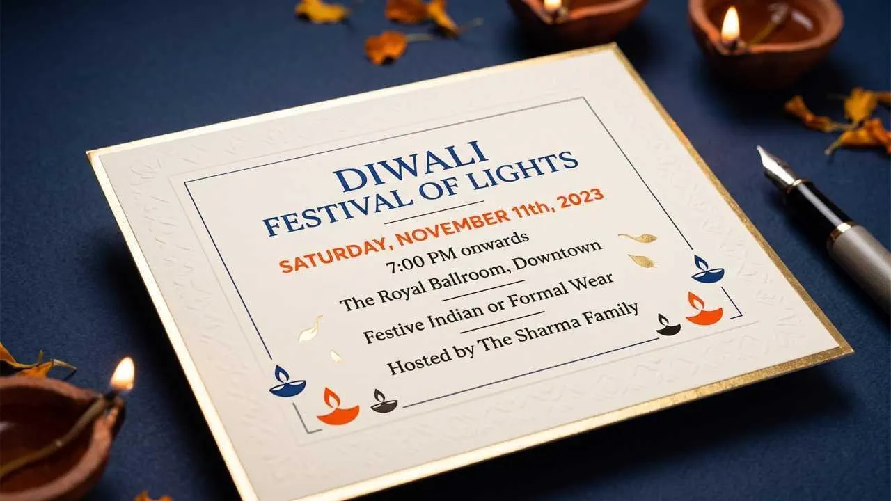 Detale Diwali z wyraźnym środkiem