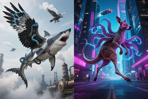 AI Animal Hybrid Generator Designed for Films