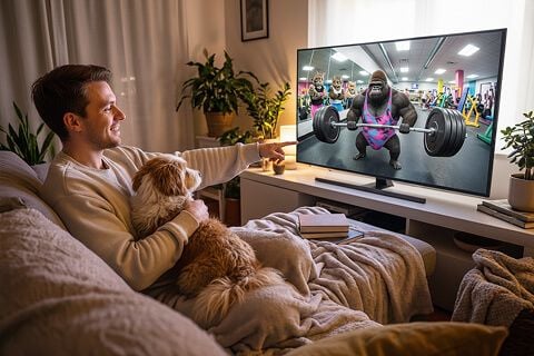 Um clique para conteúdos desportivos vibrantes