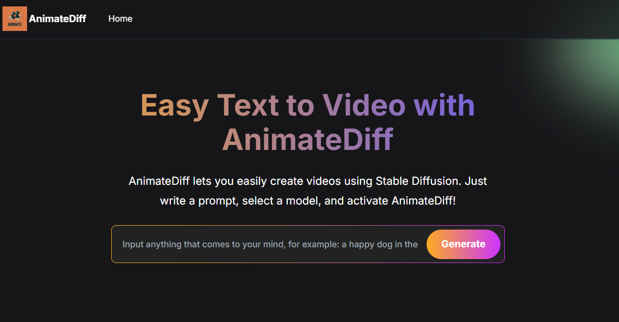 AnimateDiff