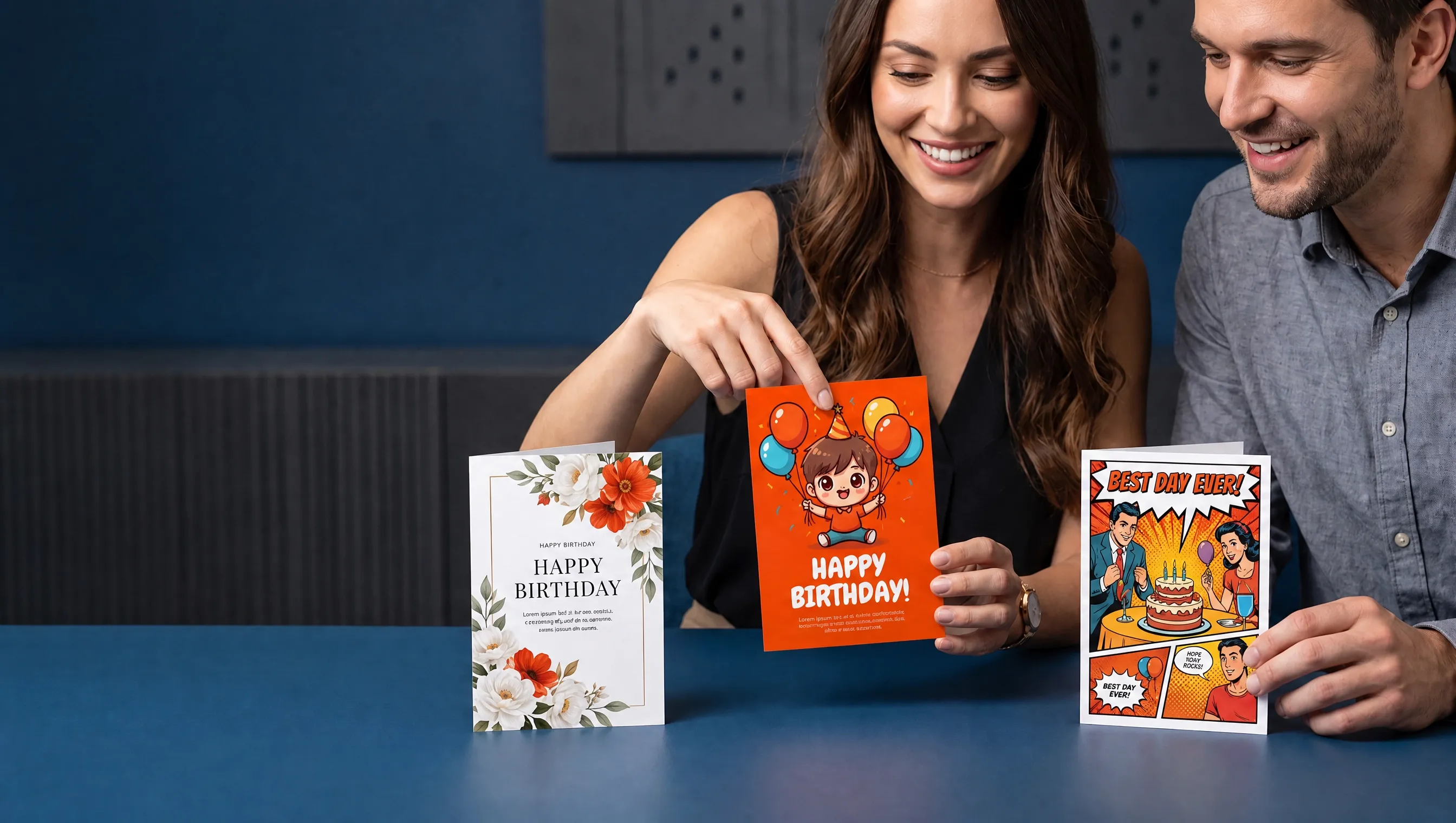 Match Birthday Card Styles to Their Personality