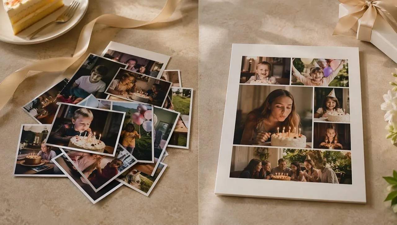 A Birthday Story From Real Photos
