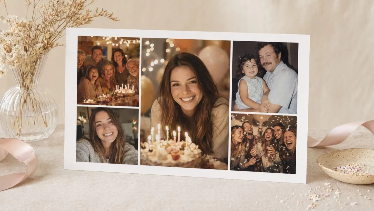 Mixed-Quality Photos in One Clean Layout