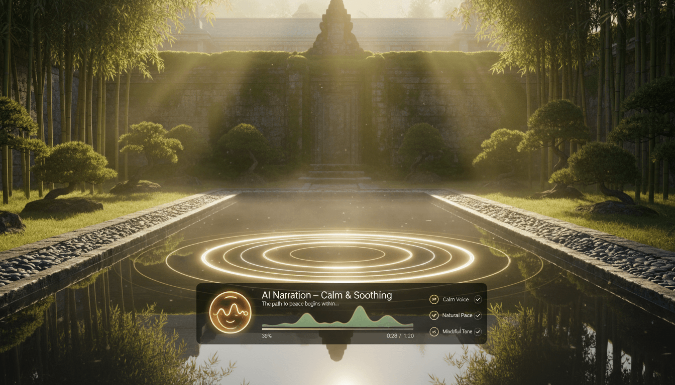 Calm AI Narration