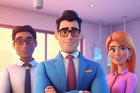 Egendefinerte tegneseriefigurer