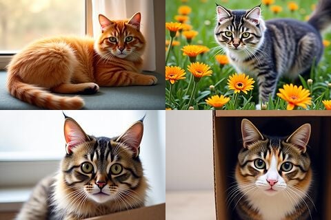 Crea un'arte unica con i gatti che ispiri
