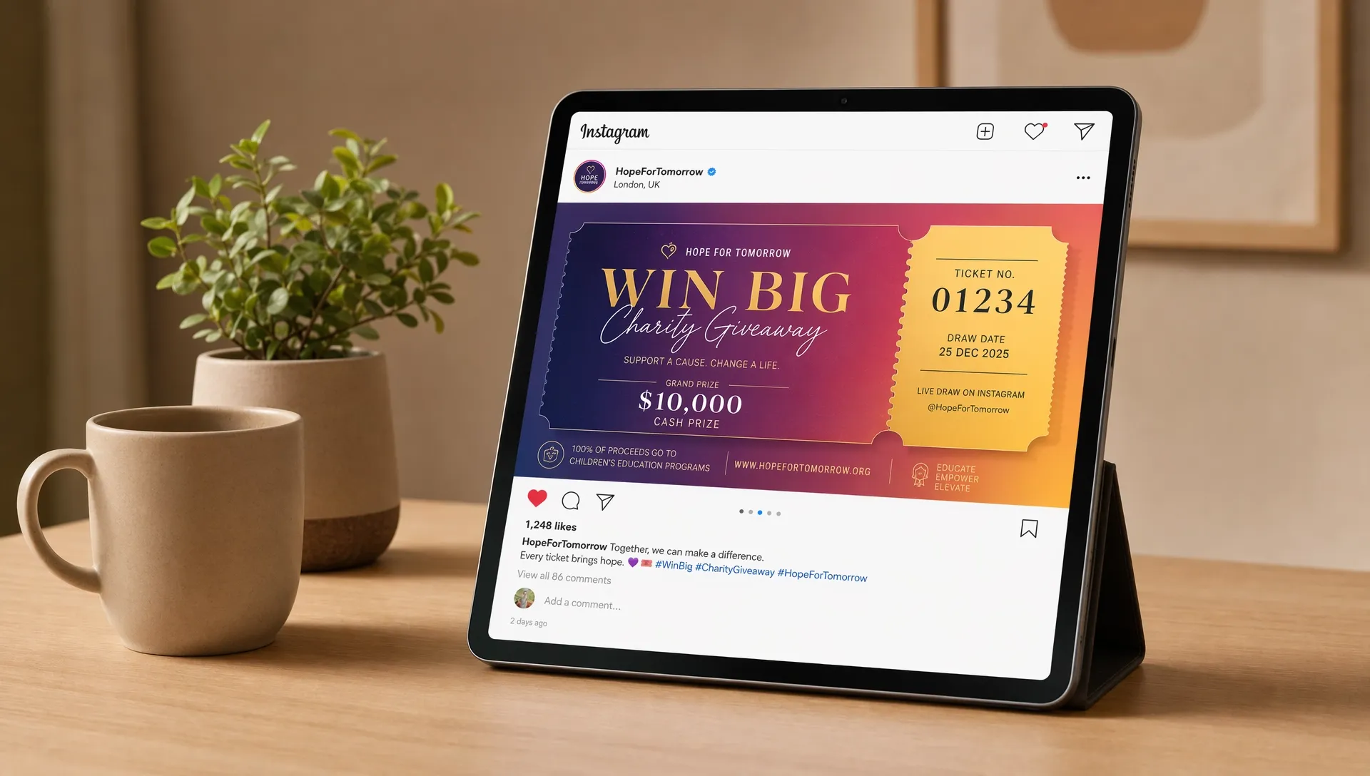 Drive Viral Engagement with Social Giveaways