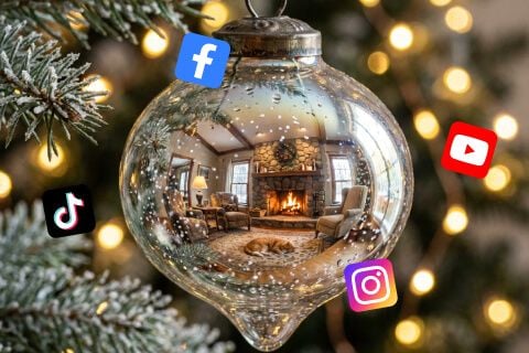 Share Christmas Joy Across Social Media