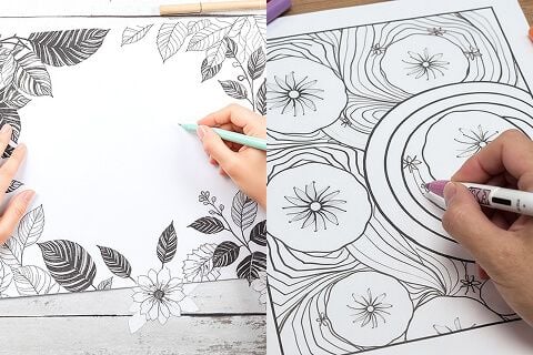 Custom AI Coloring Pages for Educational Use