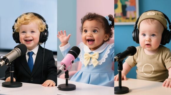 AI Baby Podcast Generator
