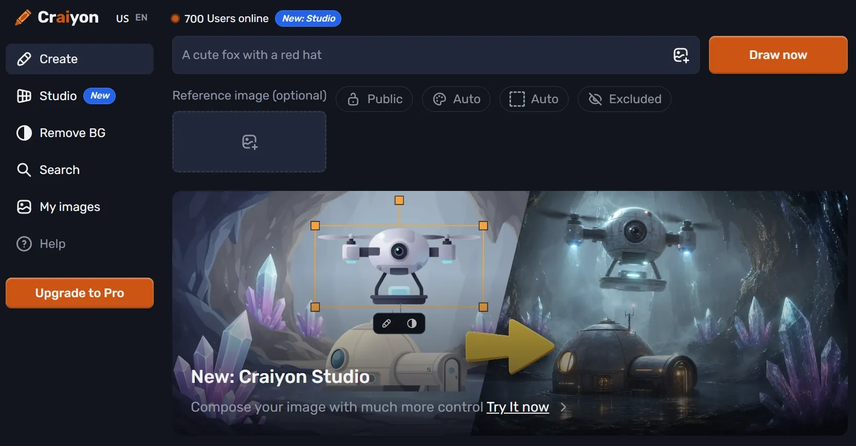 craiyon-ai-generator-interface