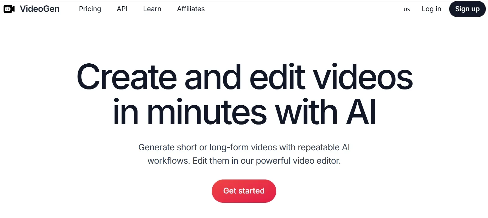 Buat dan edit video dalam hitungan menit menggunakan teknologi AI.