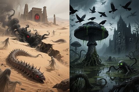 Multi-Use Dark Fantasy Art