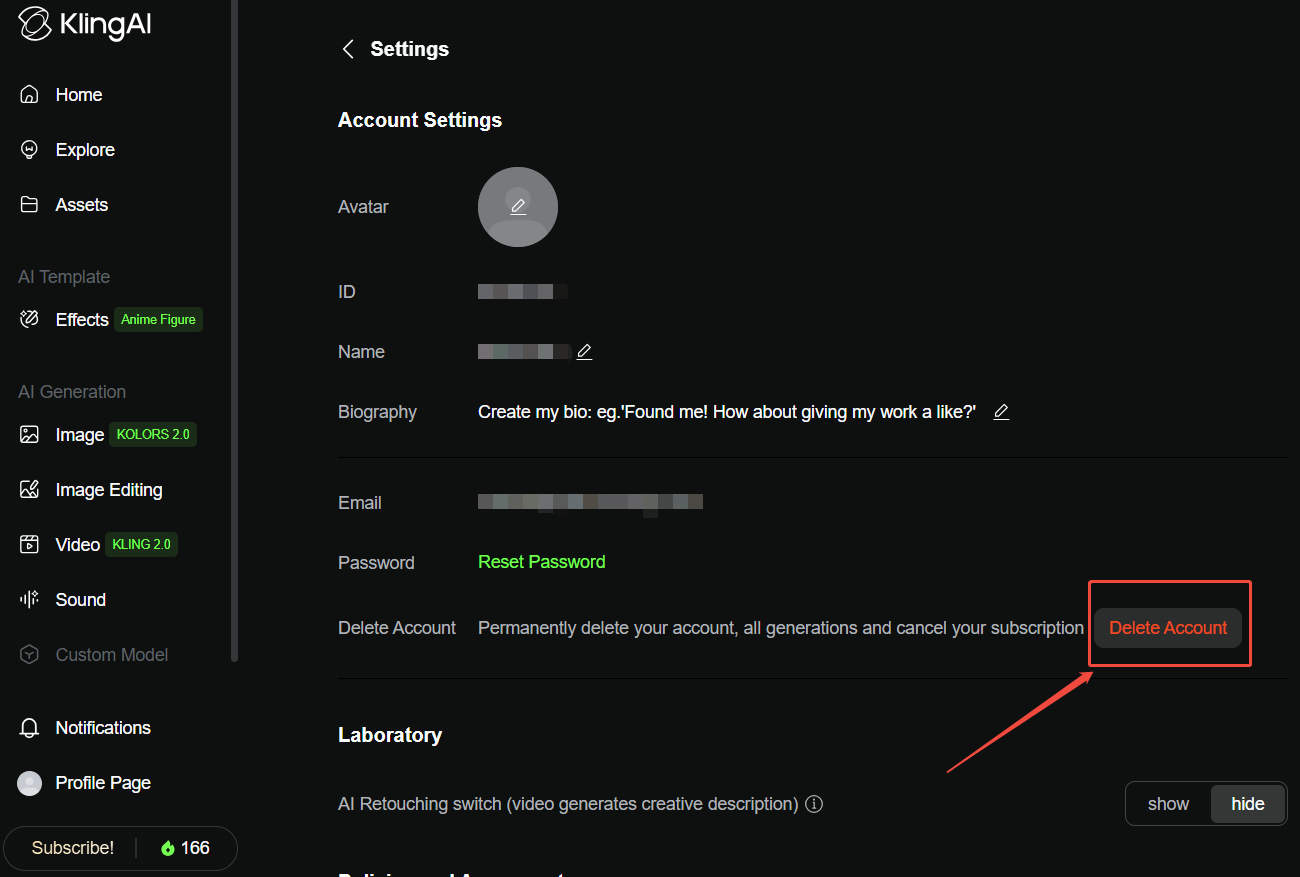 account verwijderen