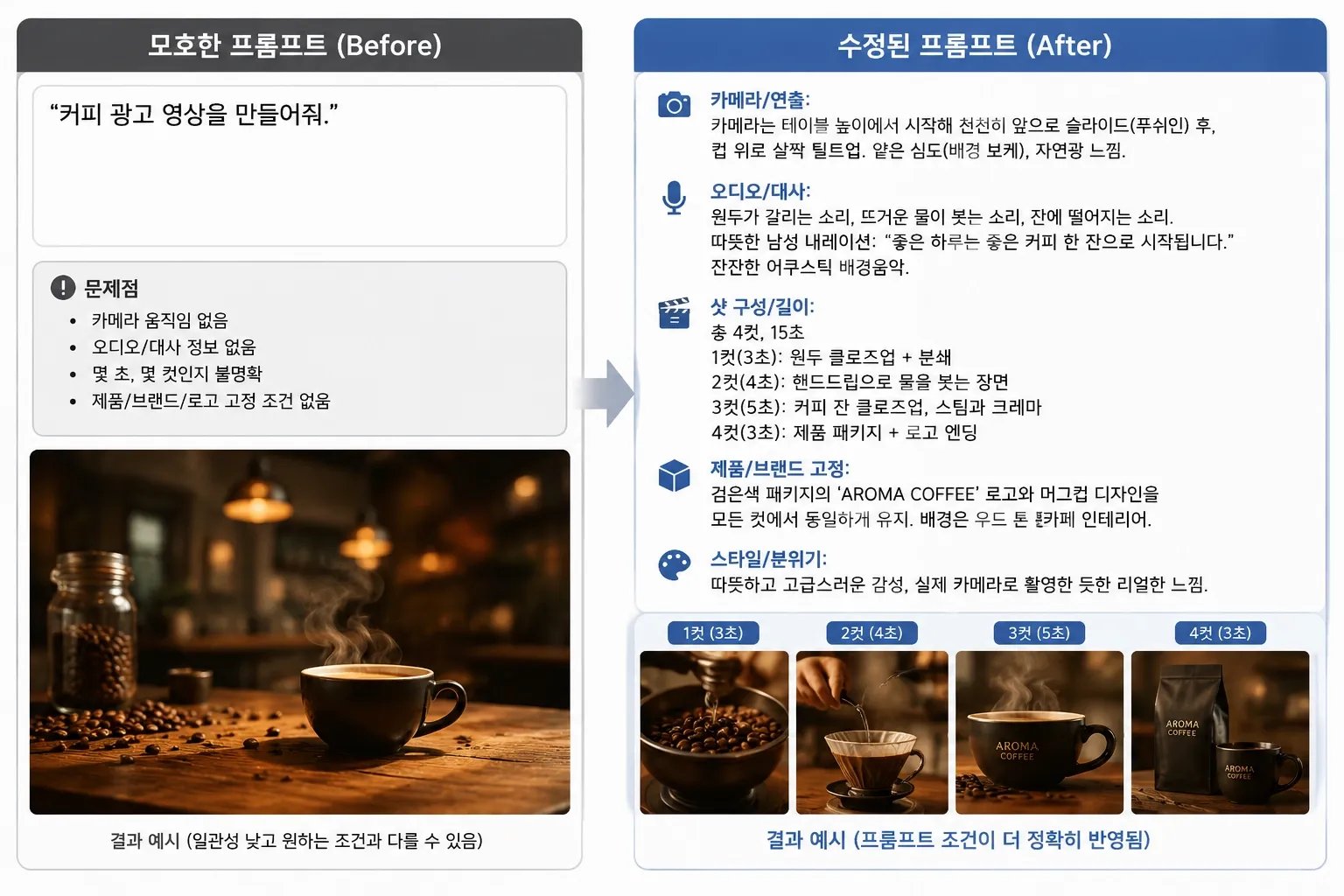 한국어 수정 프롬프트를 배치