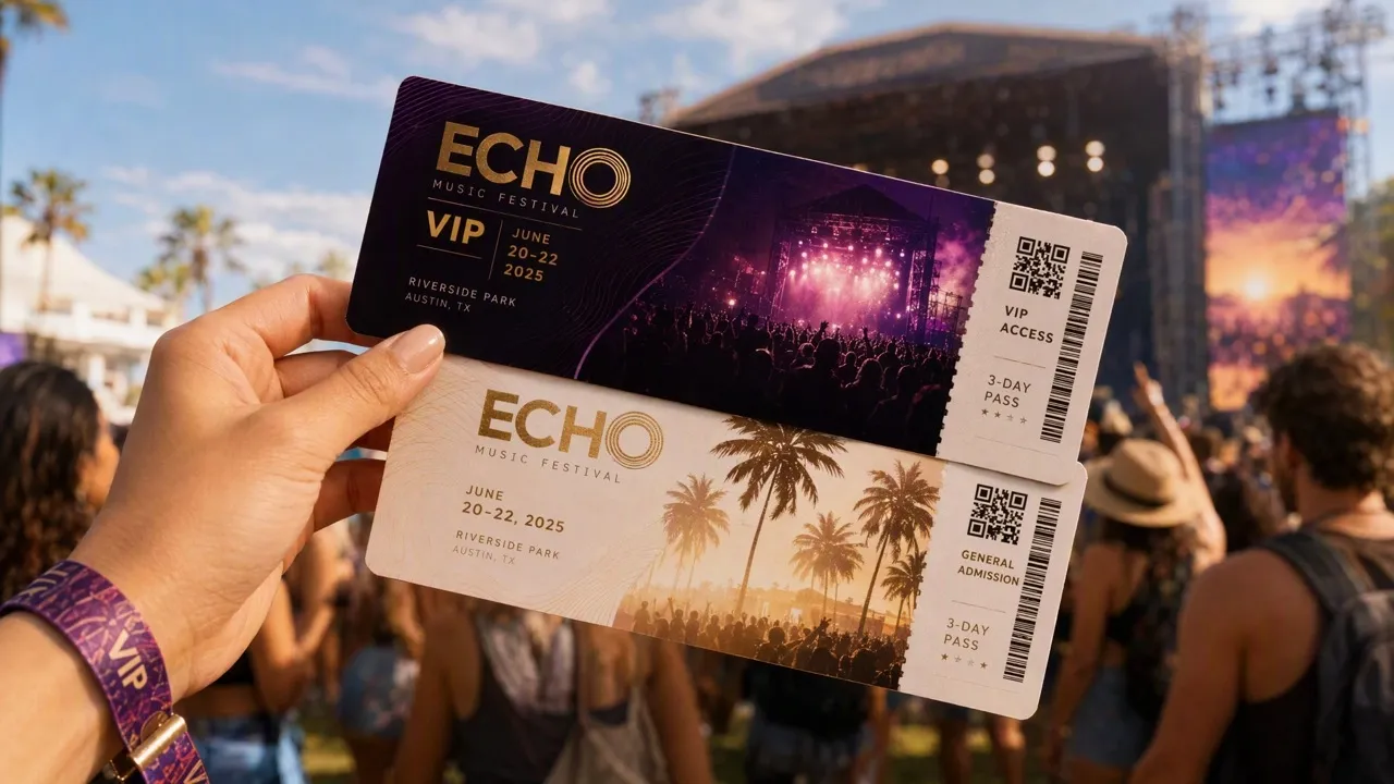 Escale sua bilheteria para festivais de grande porte